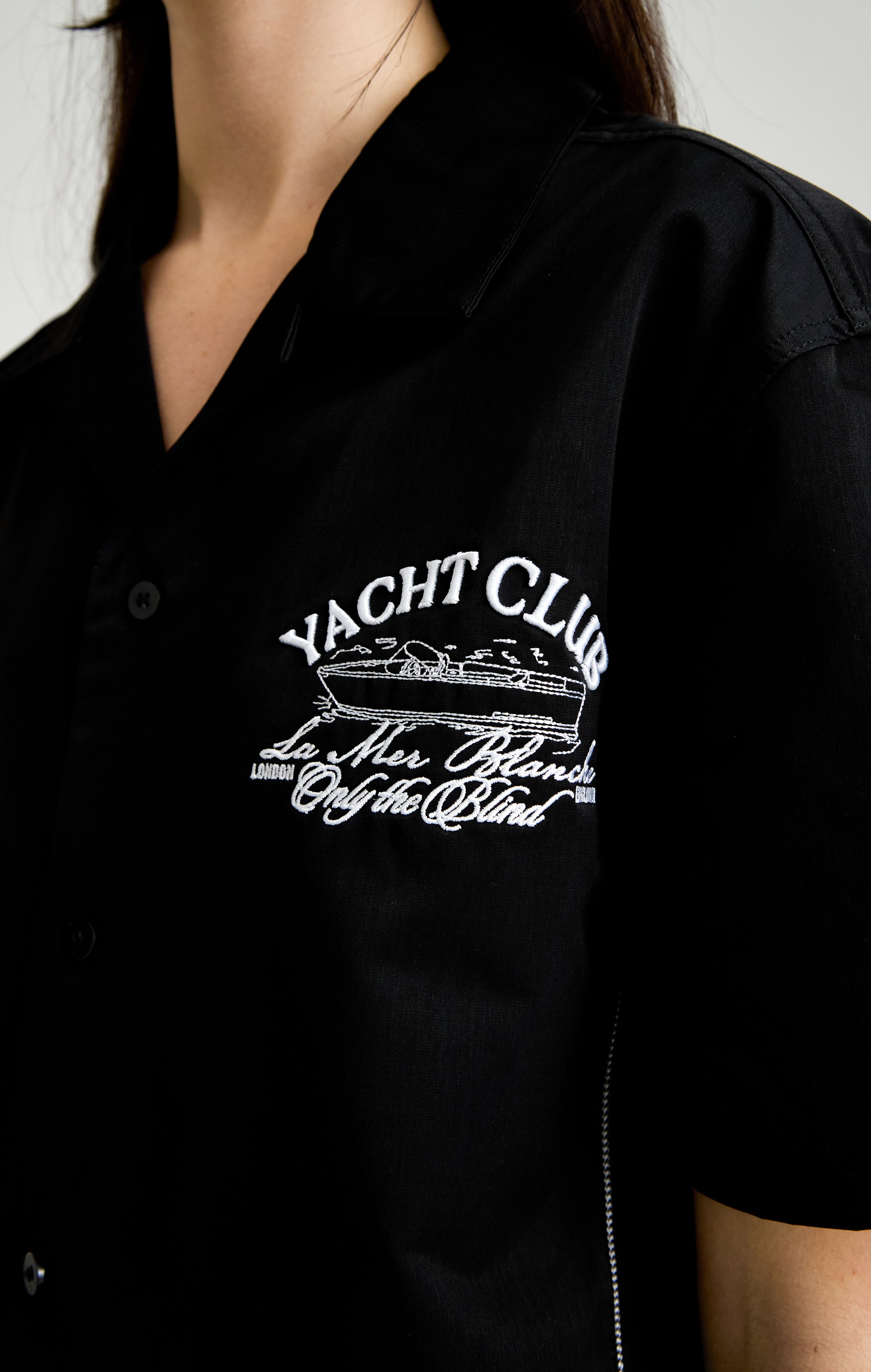 BLACK YACHT CLUB SHIRT