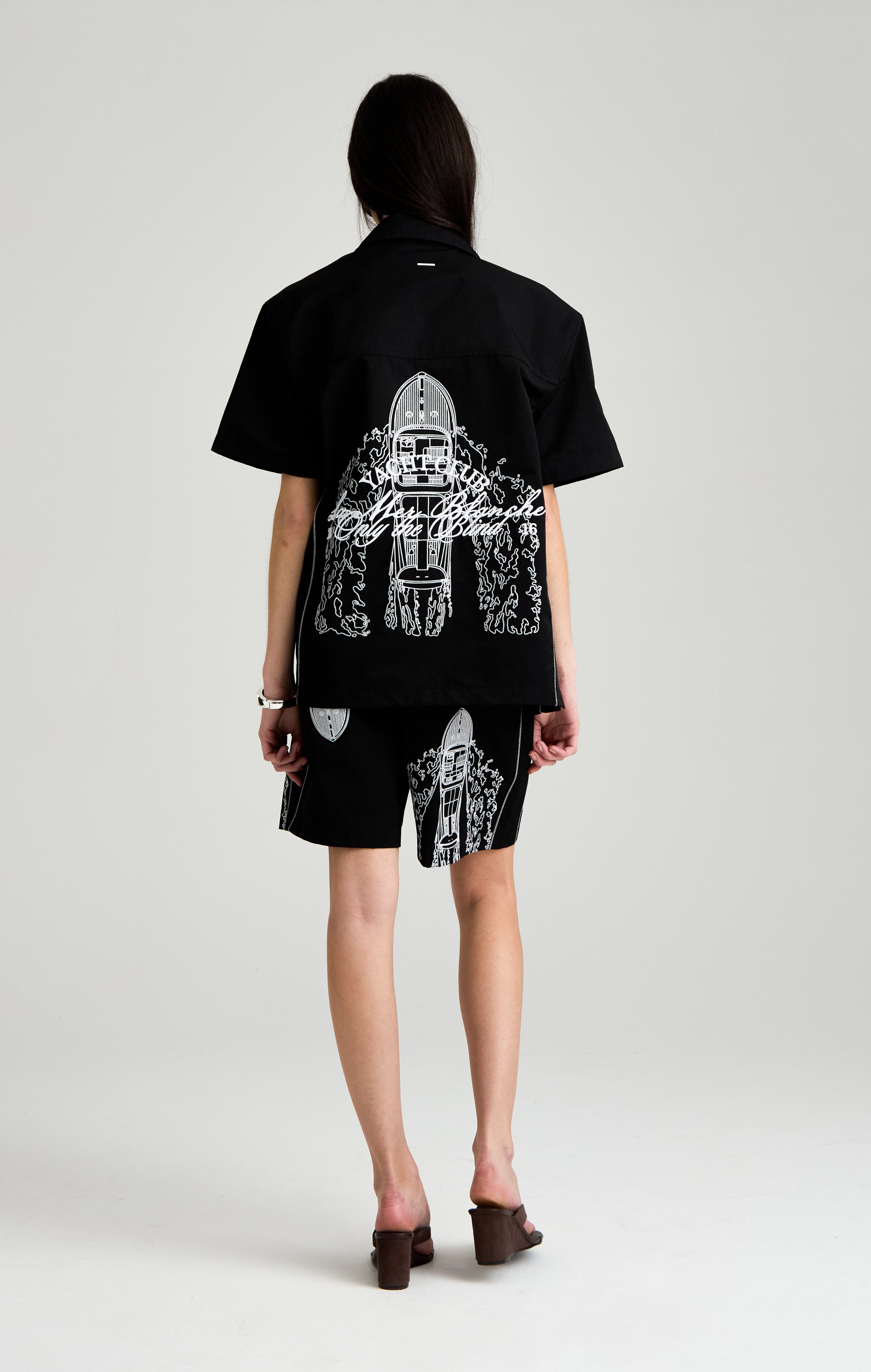BLACK YACHT CLUB SHIRT