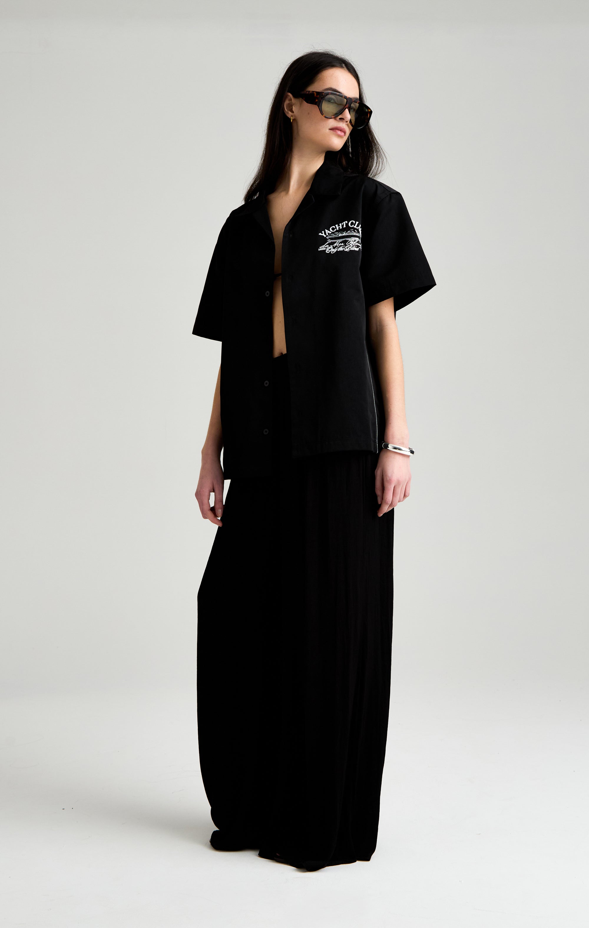BLACK YACHT CLUB SHIRT