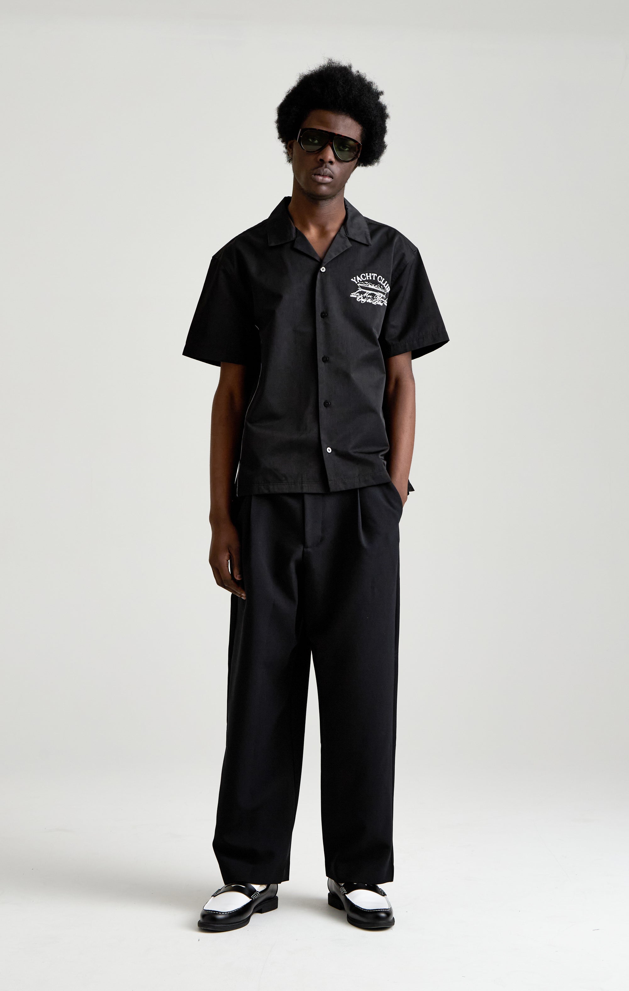 BLACK YACHT CLUB SHIRT