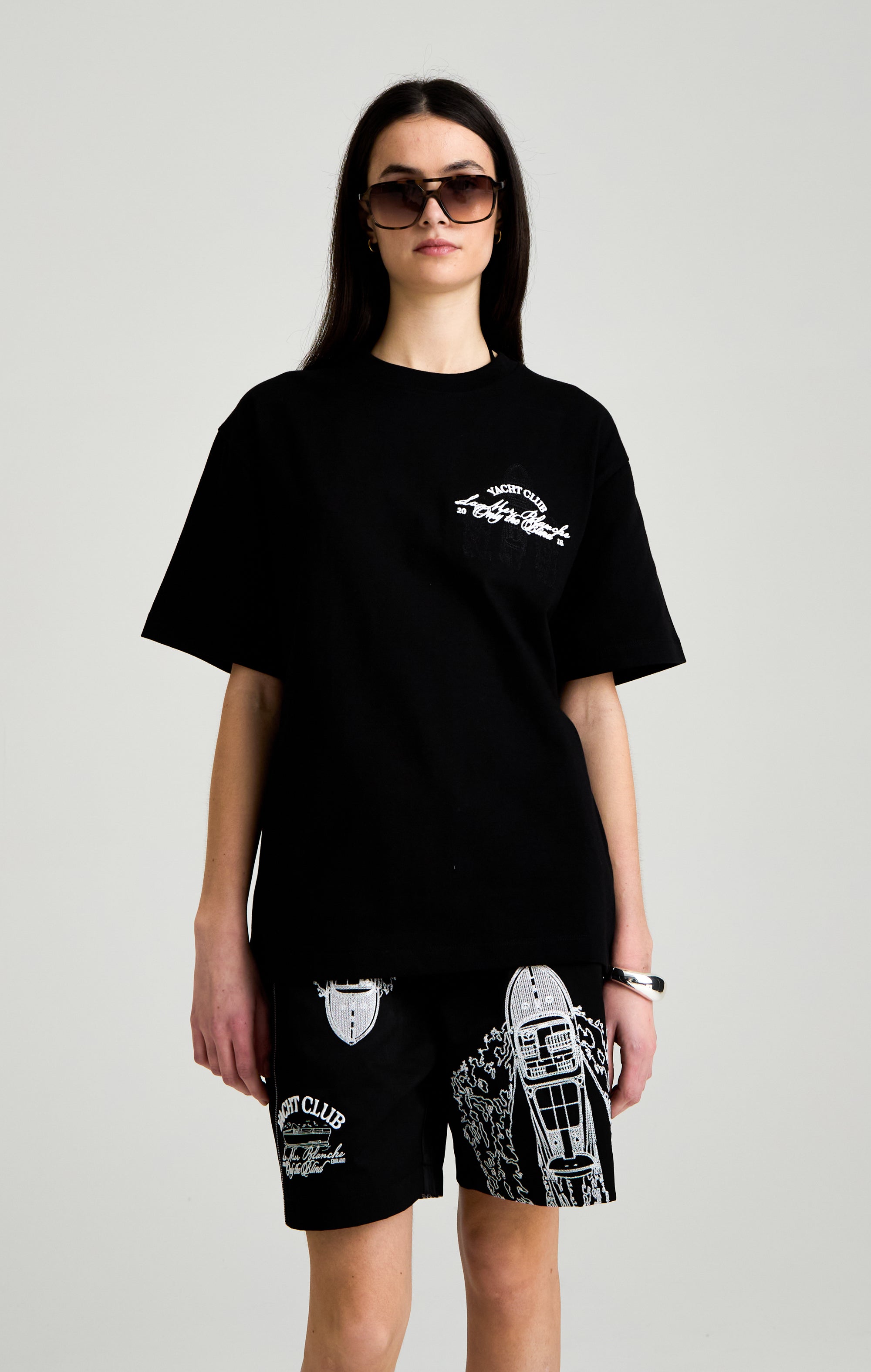 BLACK YACHT CLUB T-SHIRT