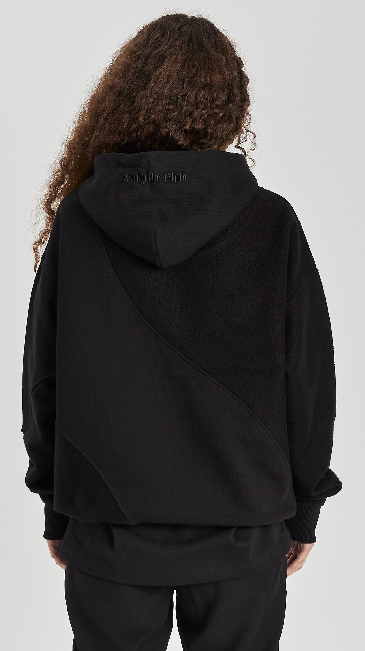 SPLIT CUT AND SEW HOODIE