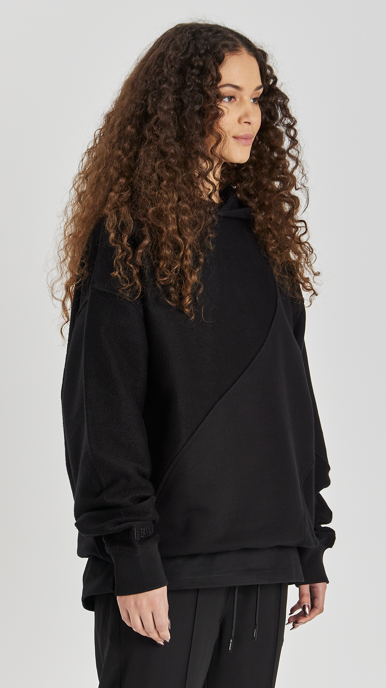 SPLIT CUT AND SEW HOODIE - ONLY THE BLIND™
