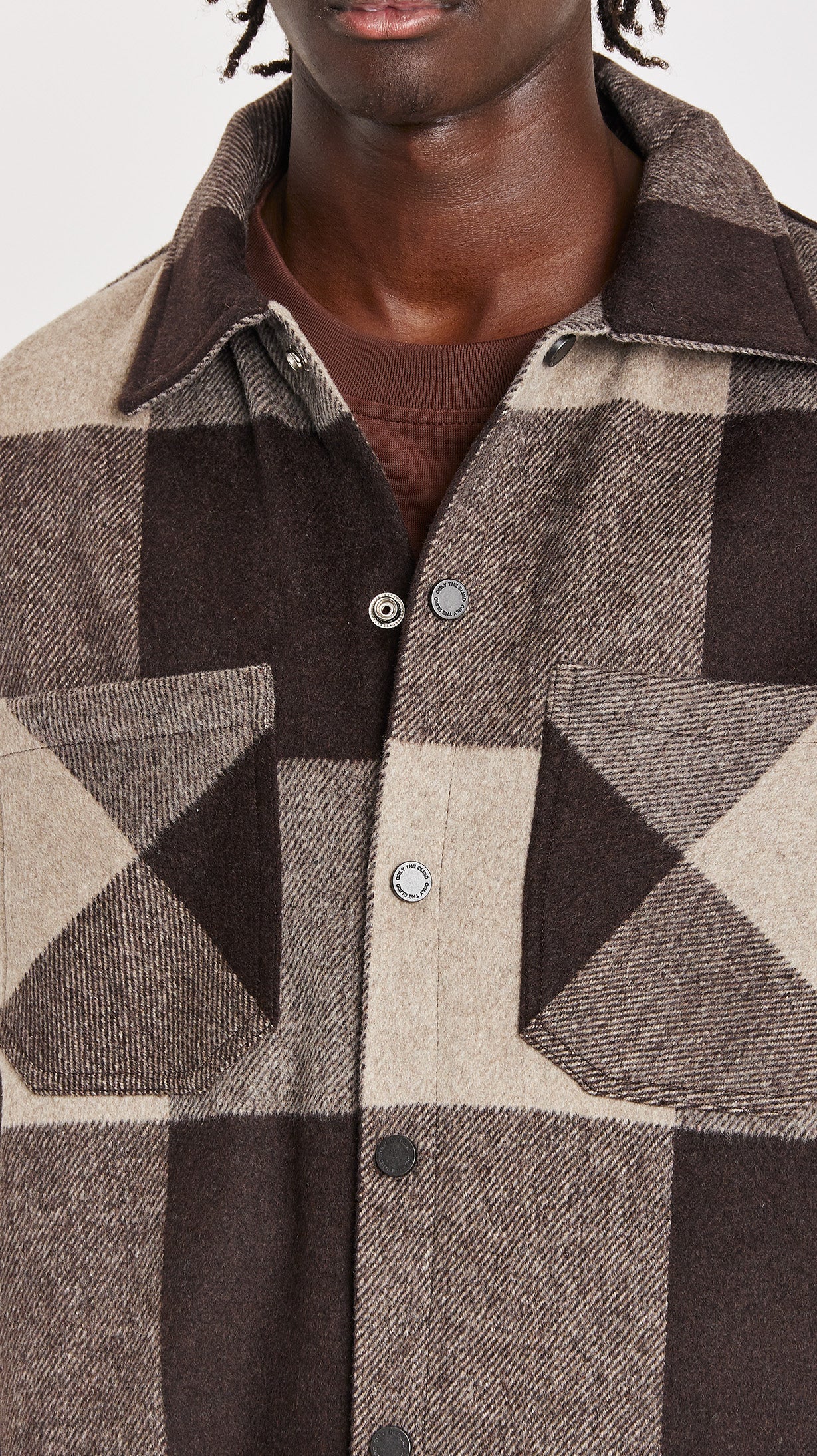 Chestnut Flannel Shirt - ONLY THE BLIND™