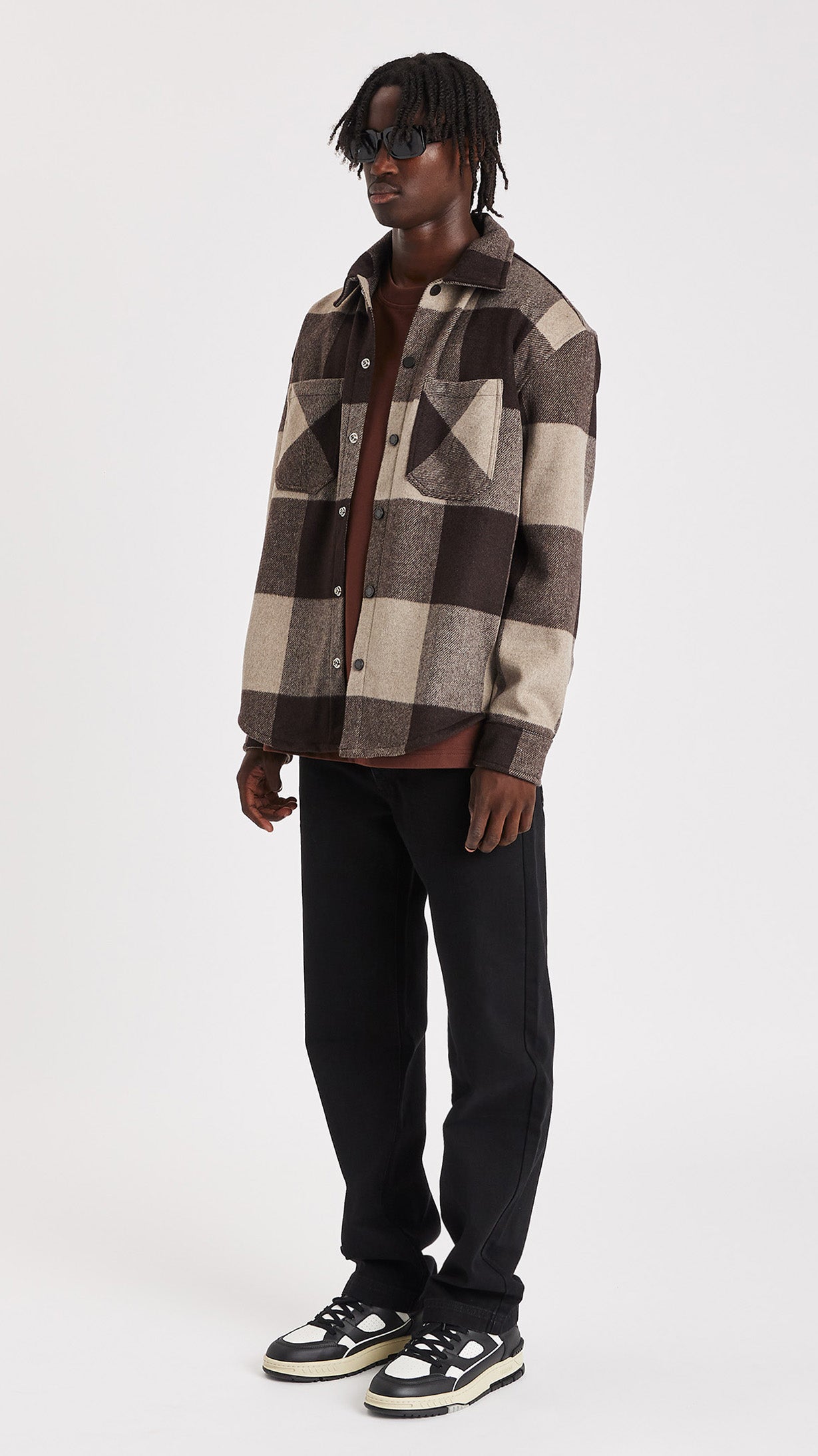 Chestnut Flannel Shirt - ONLY THE BLIND™