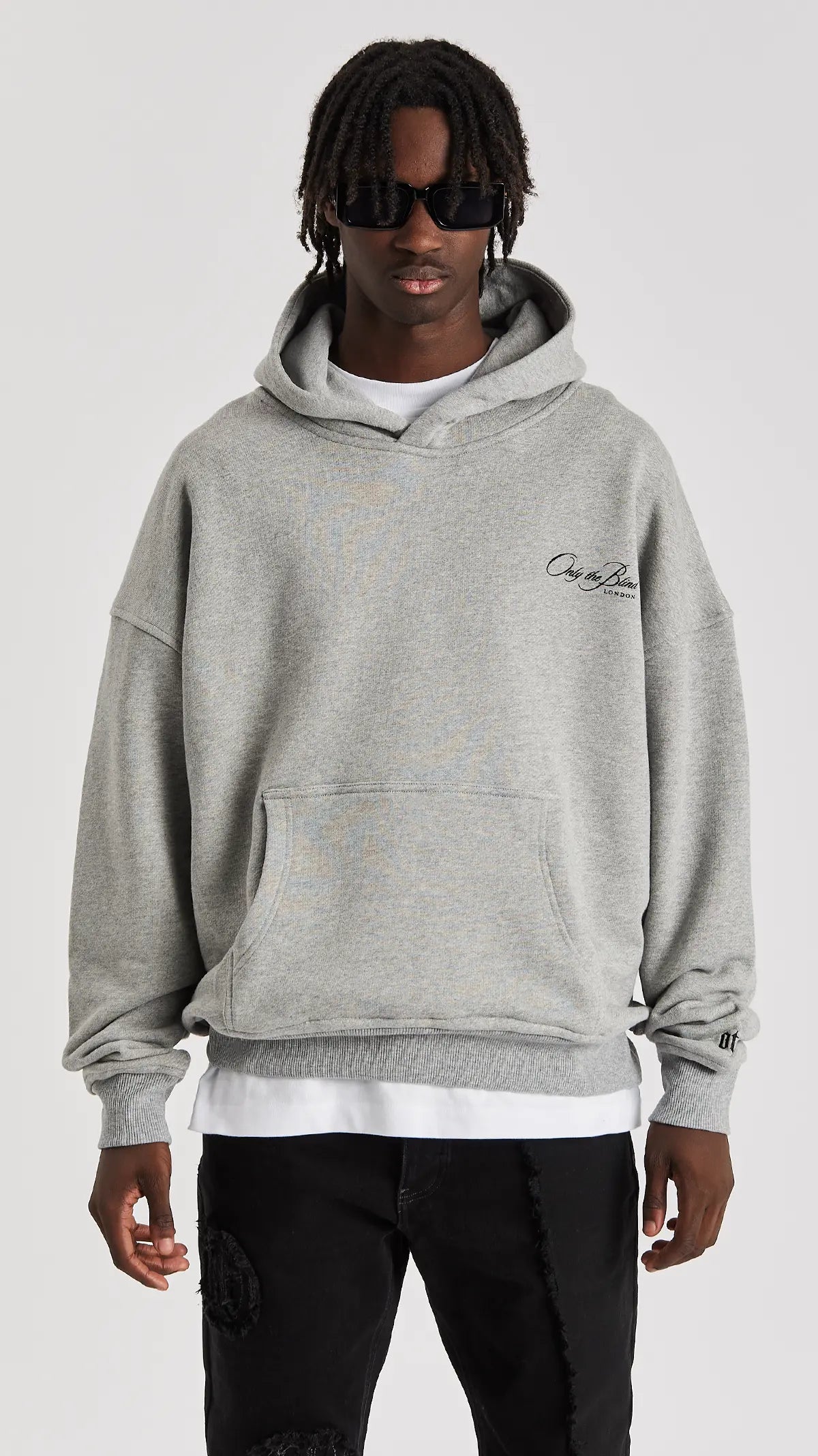 Concrete Essential Hoodie - ONLY THE BLIND™