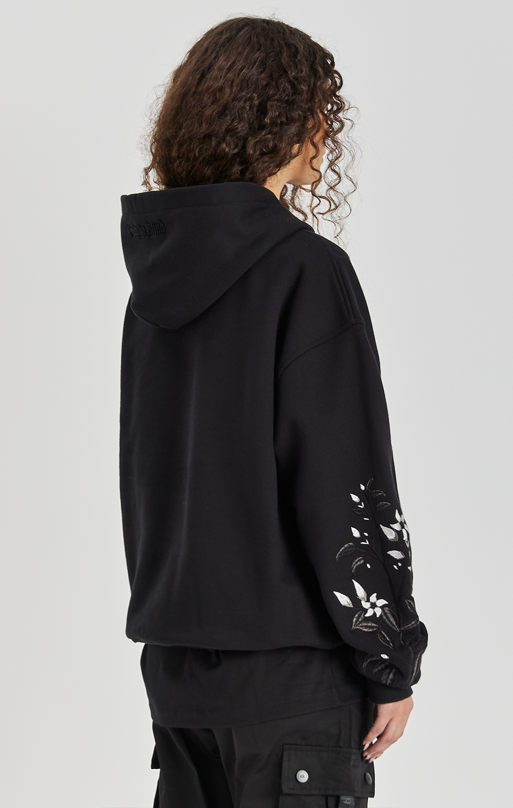 Night Python Embroidered Hoodie - ONLY THE BLIND™