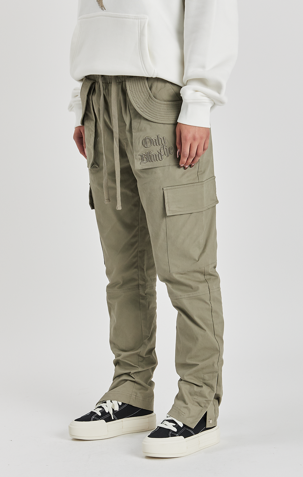 KHAKI TWILL CARGO PANT