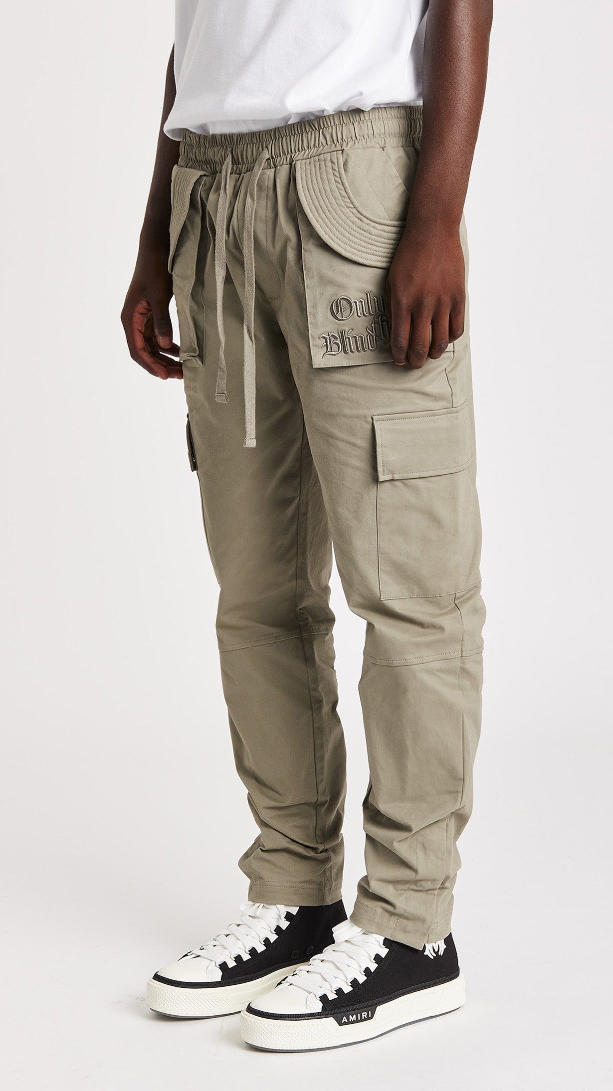 KHAKI TWILL CARGO PANT