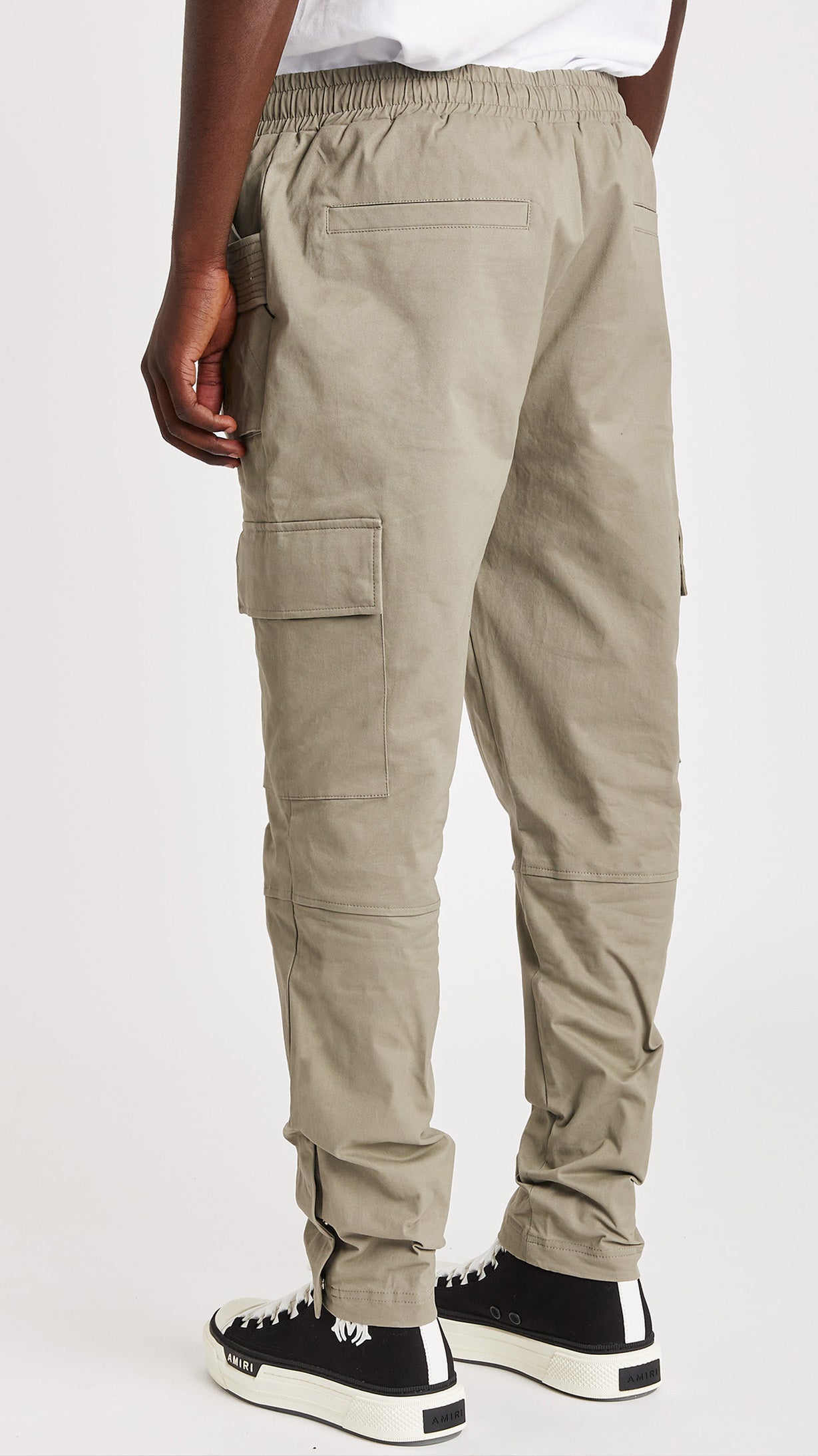 KHAKI TWILL CARGO PANT - ONLY THE BLIND™