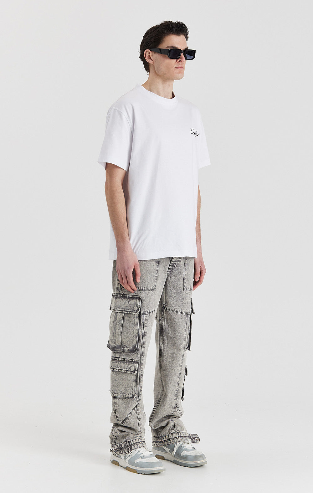 Silver Rock Denim Cargo Jeans - ONLY THE BLIND™