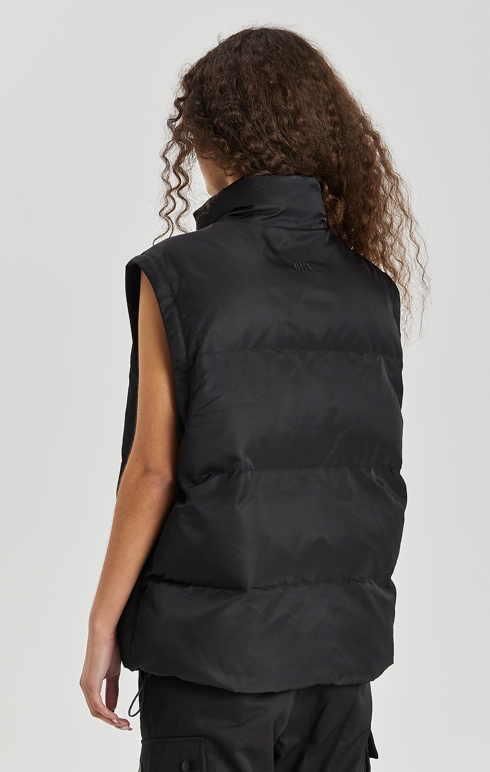 Triple Black Two-In-One Puffer