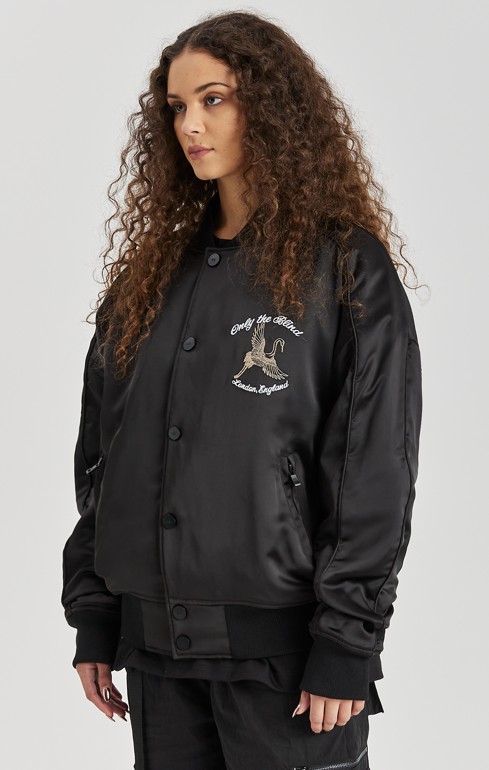 Black Dawn Crane Bomber - ONLY THE BLIND™