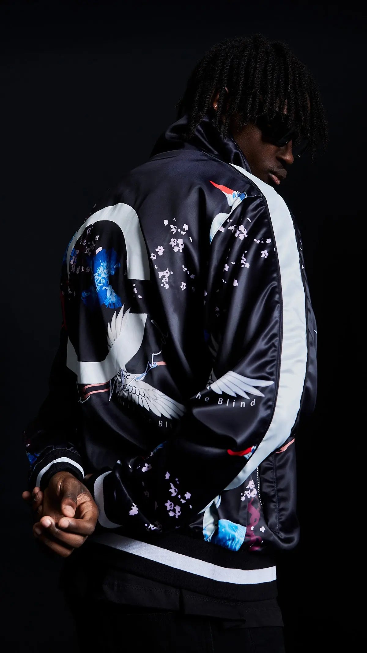 Satin Heron Jacket - ONLY THE BLIND™