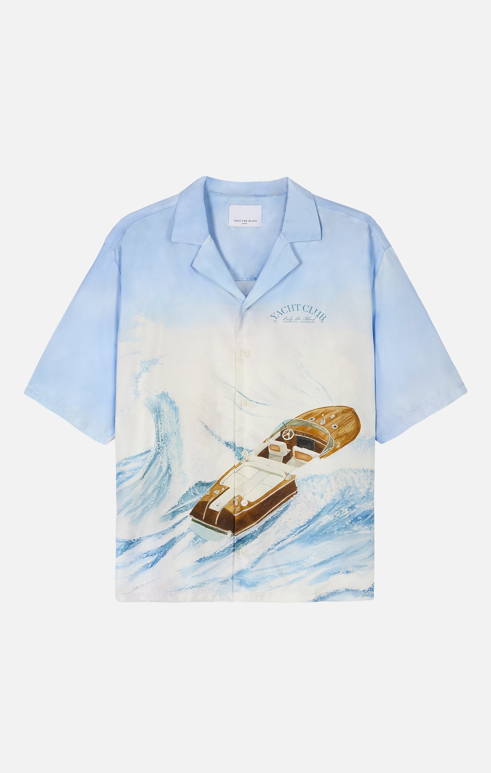 SEA WAVE SILK SHIRT