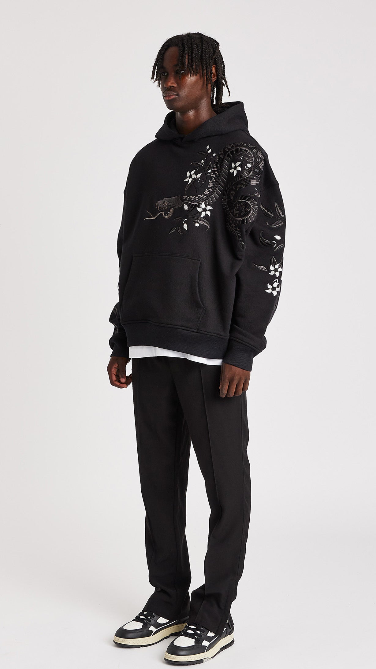 Black Twill Tailored Trouser - ONLY THE BLIND™