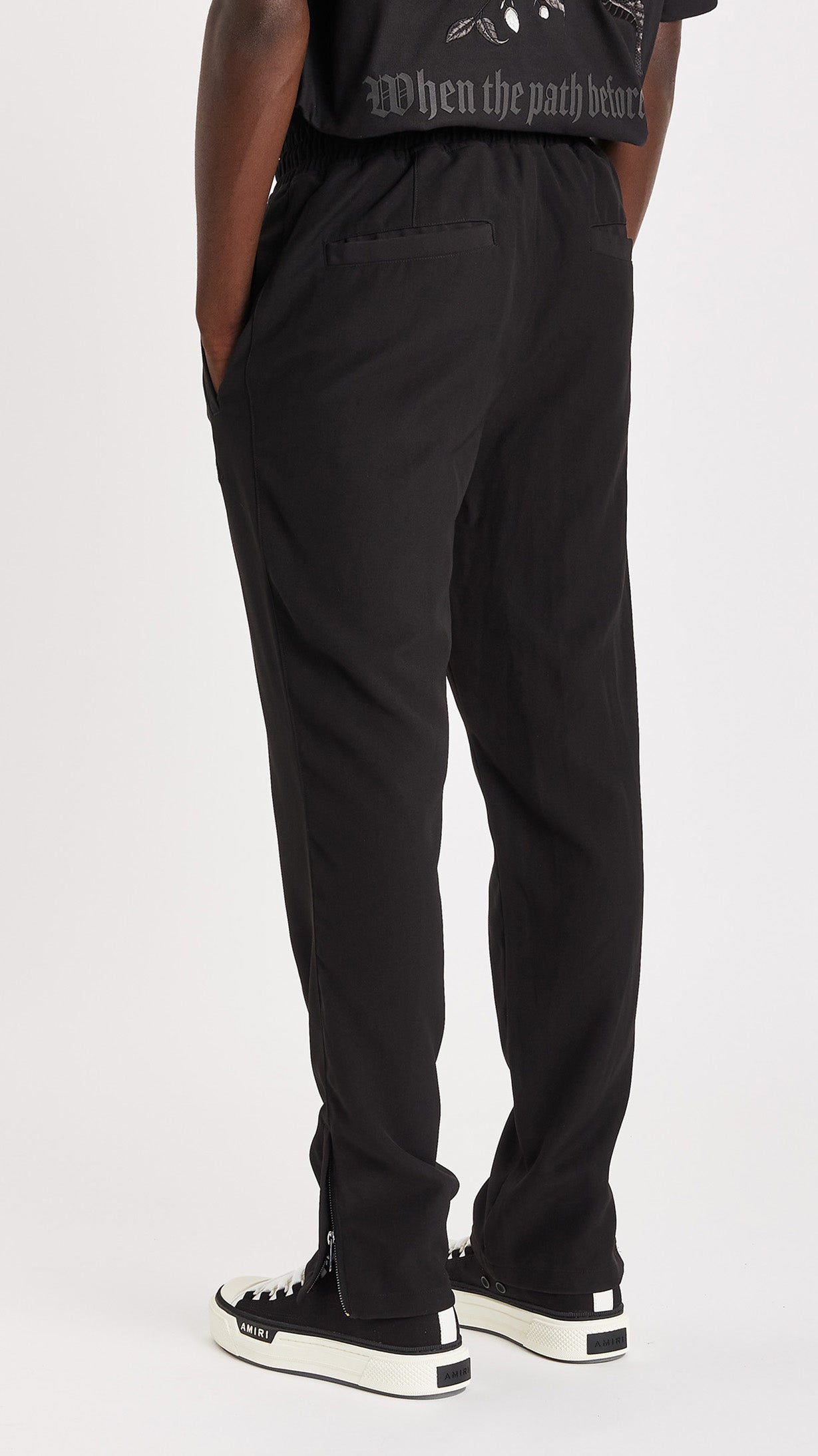 Black Twill Tailored Trouser - ONLY THE BLIND™