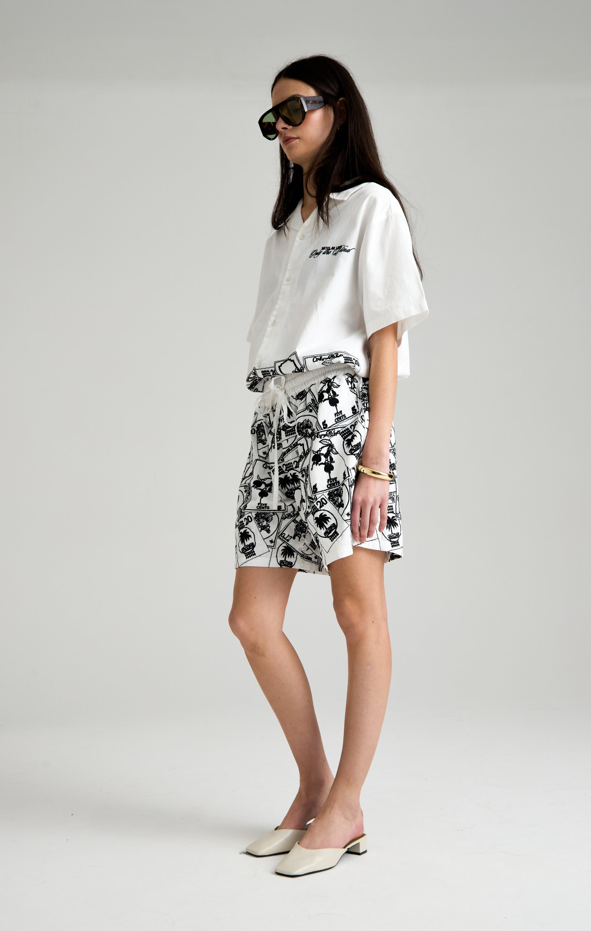 THE RIVIERA STAMP SHORT