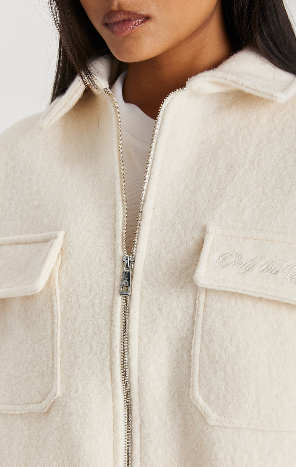 GLACIER WOOL OVERSHIRT - ONLY THE BLIND™