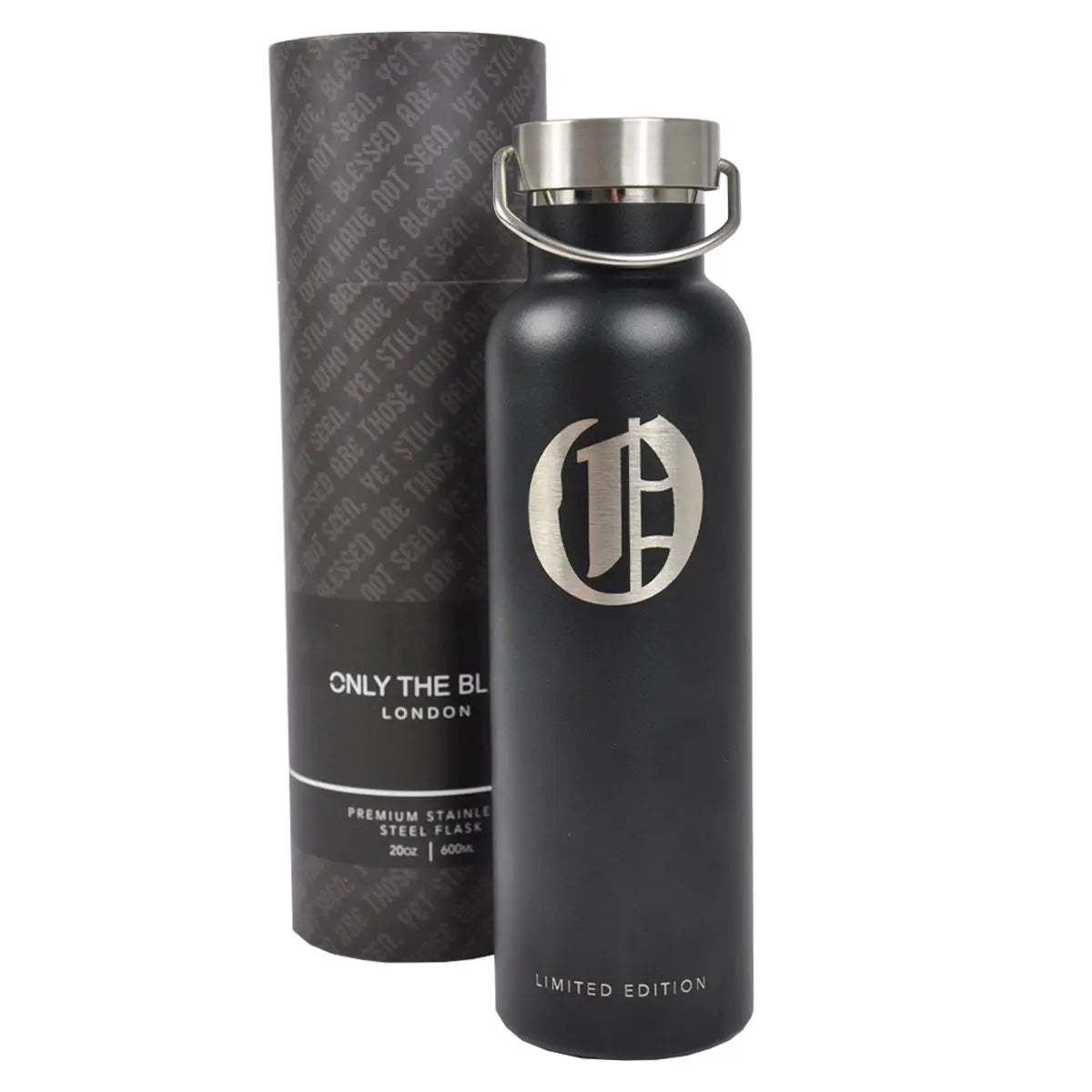 Crew Logo Stainless Steel Flask - ONLY THE BLIND™