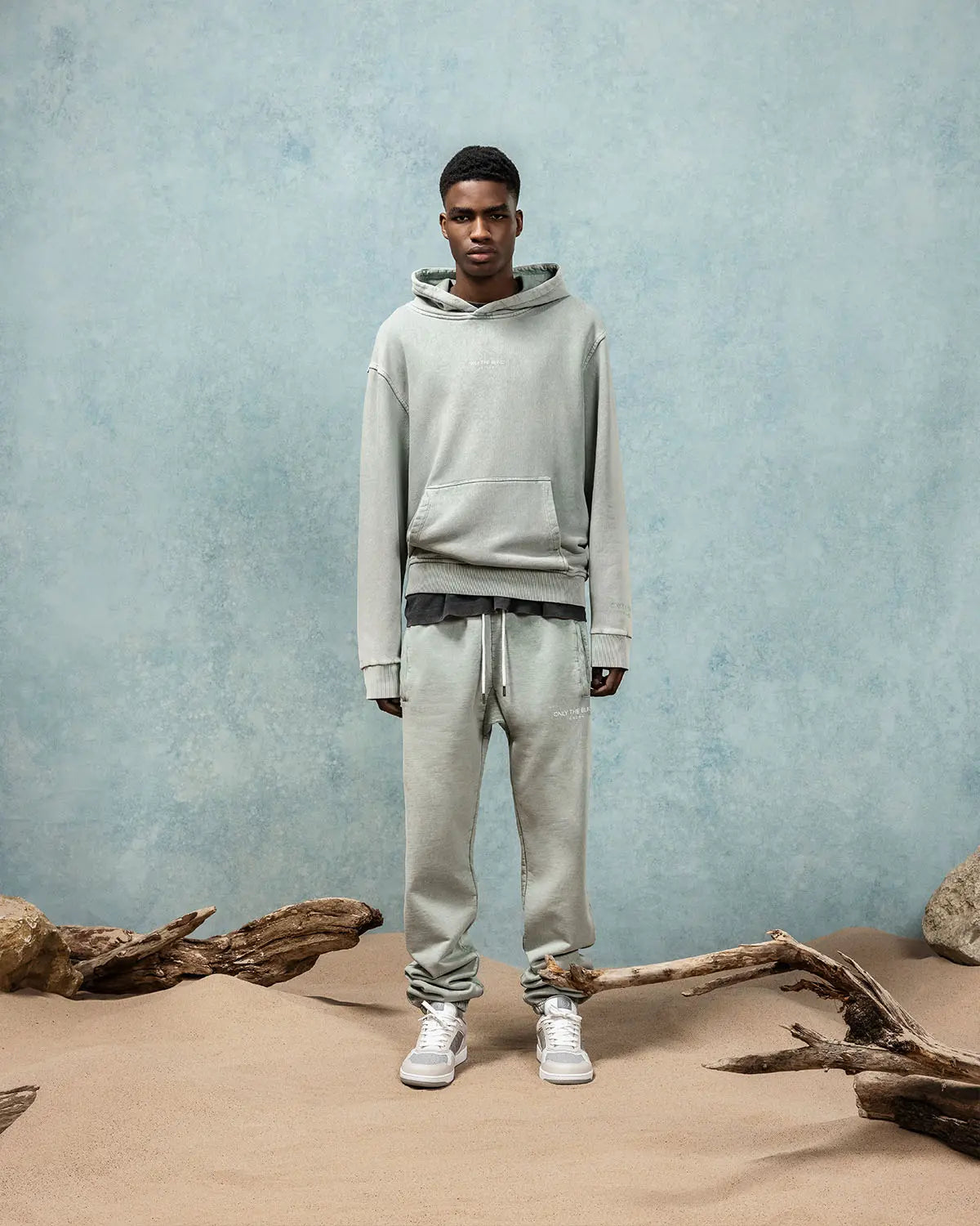 Ocean Mist Essential Hoodie - ONLY THE BLIND™