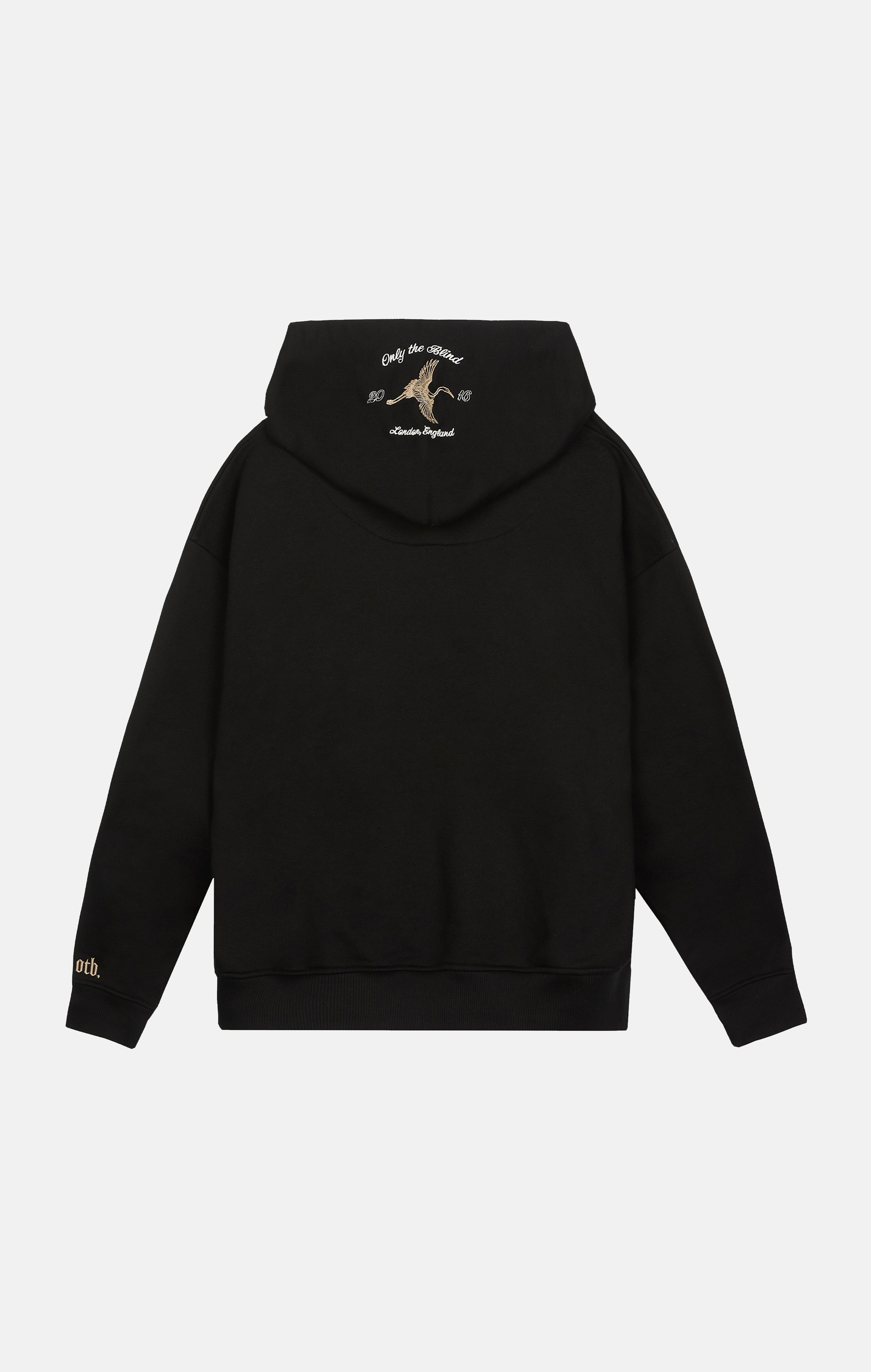Crane Embroidered Hood - ONLY THE BLIND™