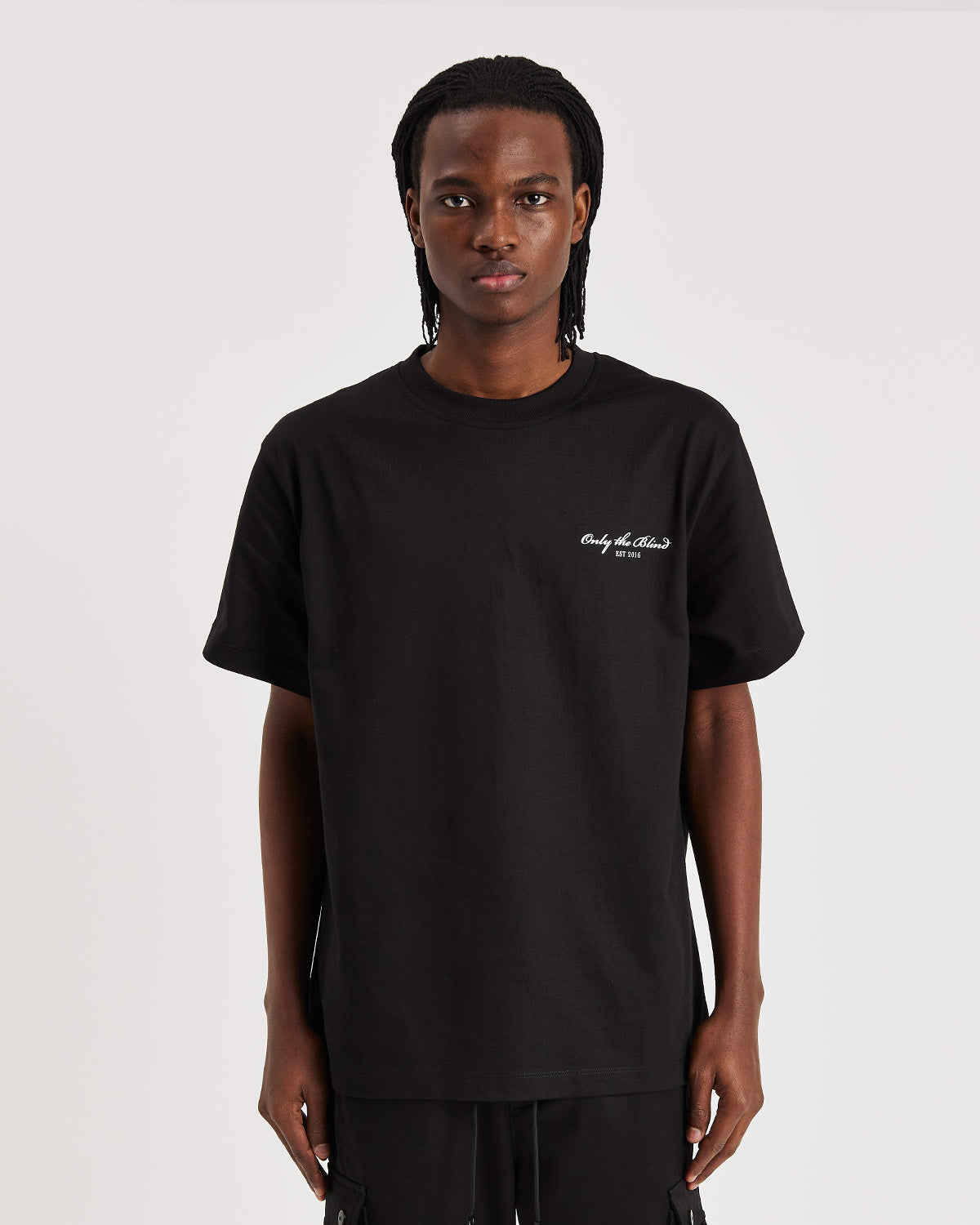 Black Blossom Graphic T-shirt - ONLY THE BLIND™