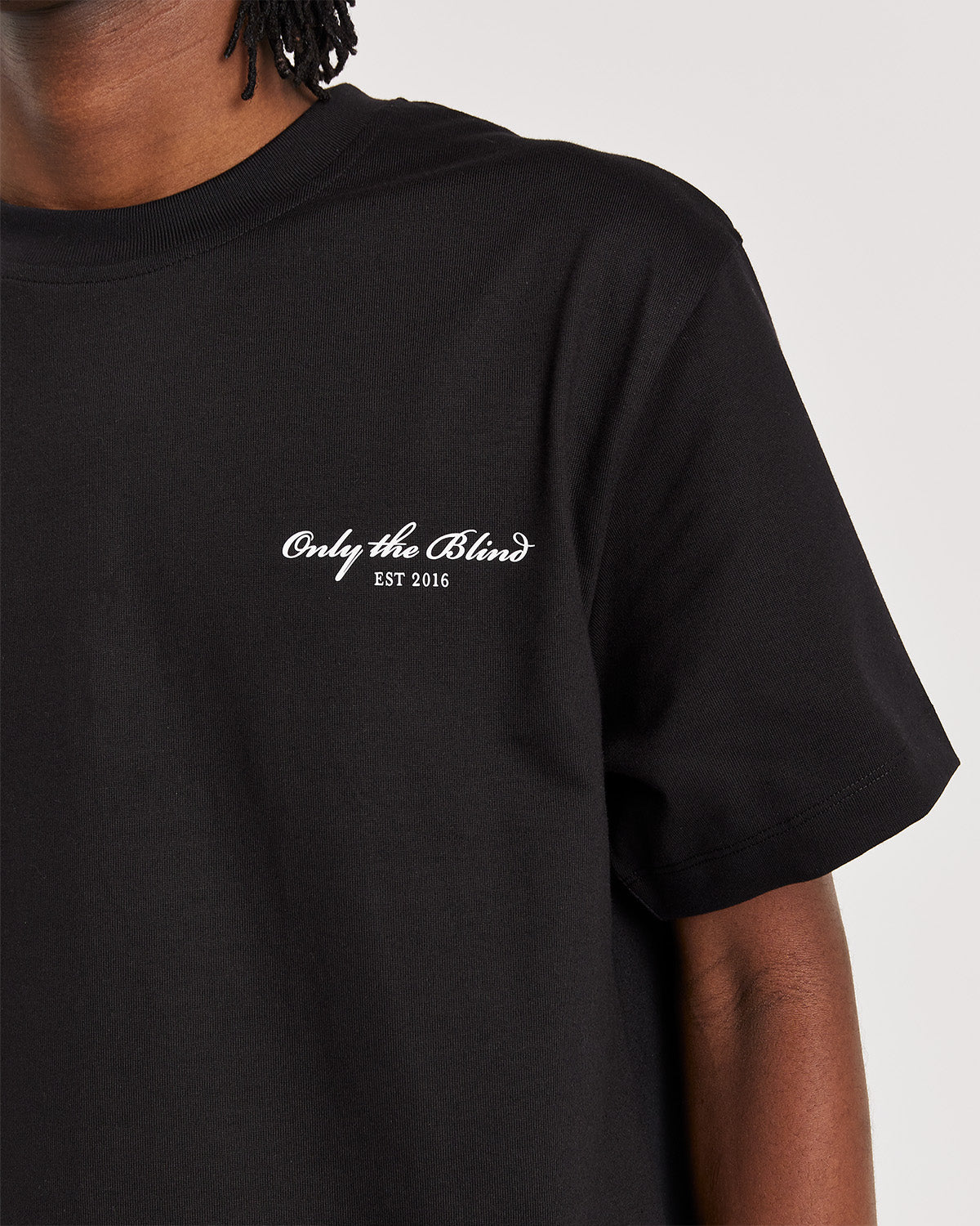 Black Blossom Graphic T-shirt - ONLY THE BLIND™