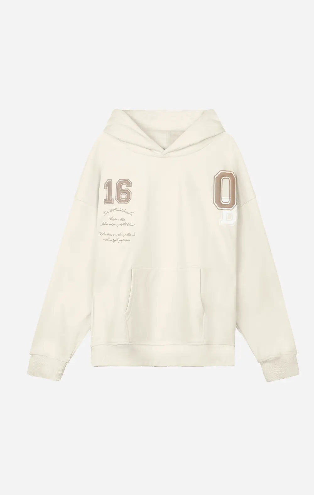 Sand Varsity Hoodie - ONLY THE BLIND™
