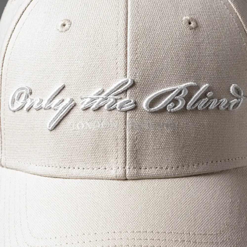 Beige Signature Cap - ONLY THE BLIND™