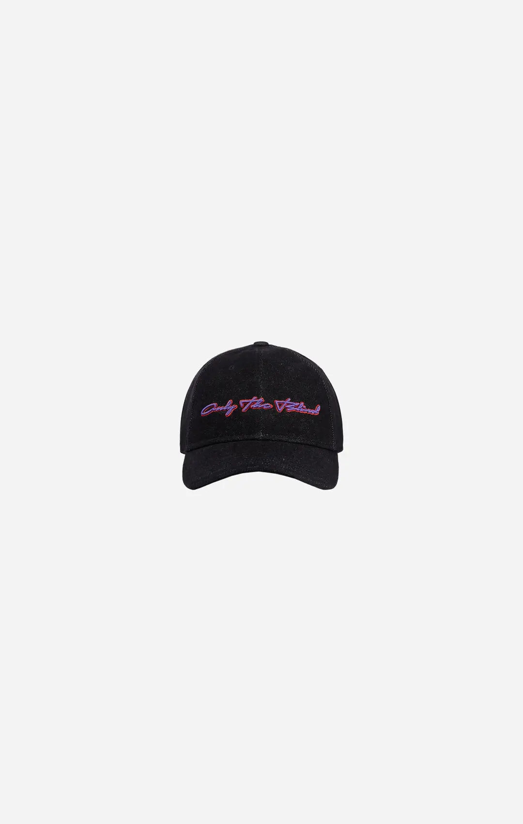 Denim Black Logo Baseball Cap - ONLY THE BLIND™