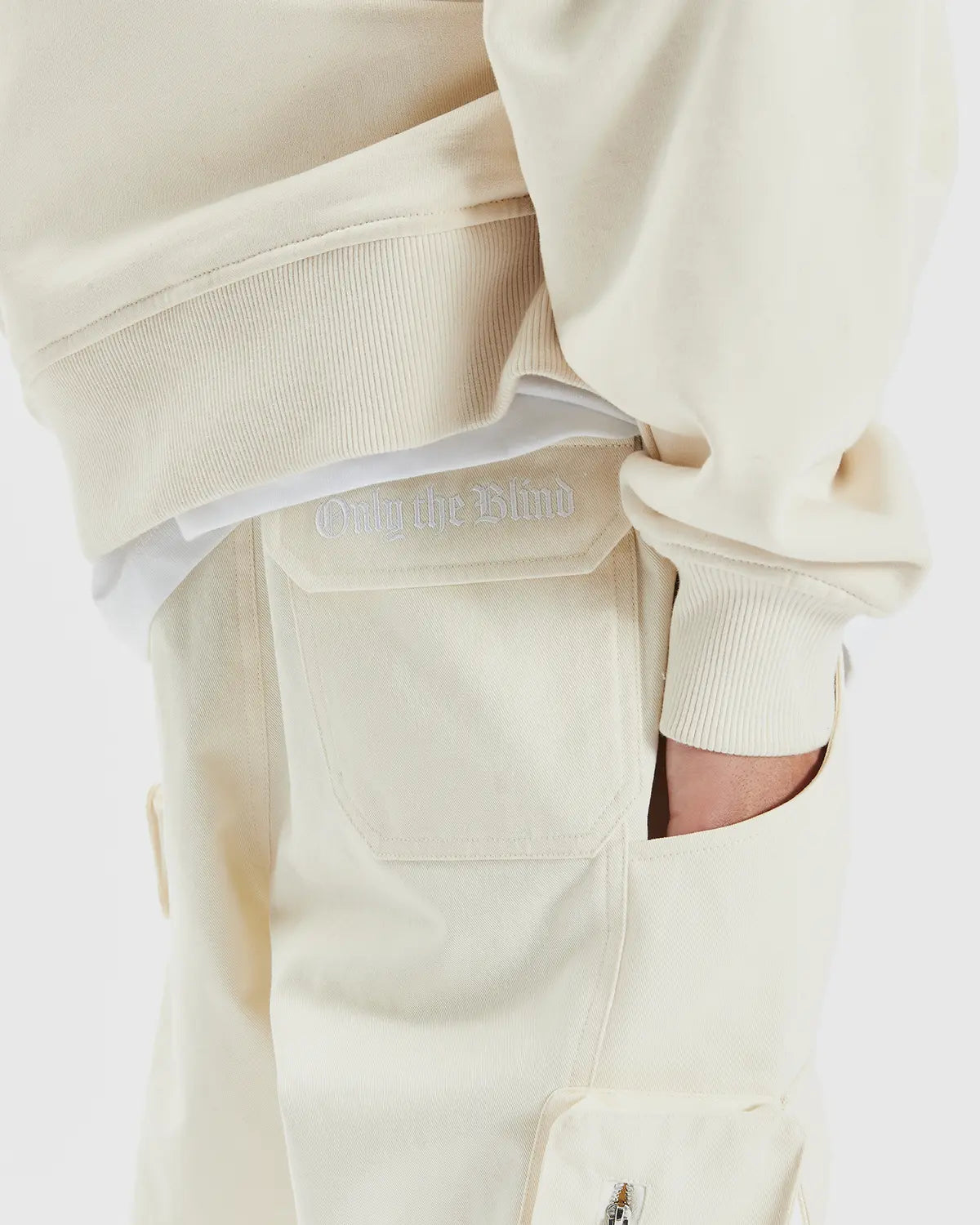 Sand Cargo Trousers - ONLY THE BLIND™