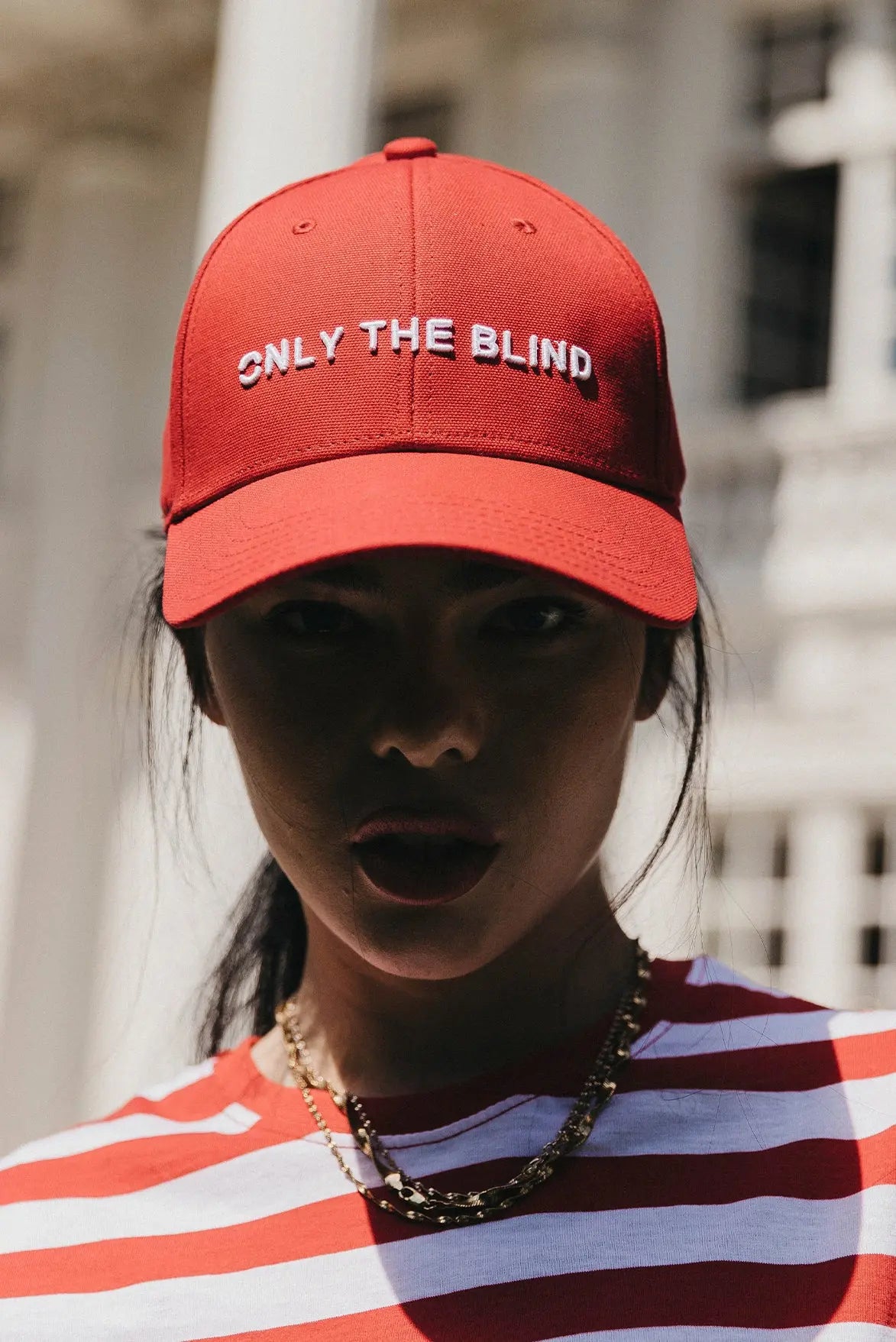 Signature Red Baseball Cap ONLY THE BLIND