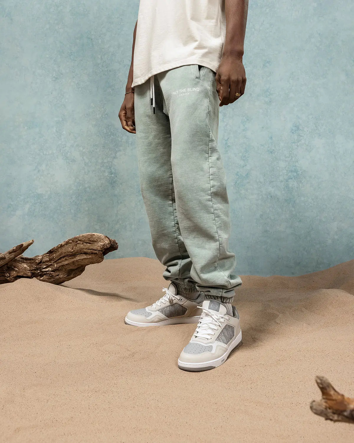 Ocean Mist Essential Sweatpants - ONLY THE BLIND™