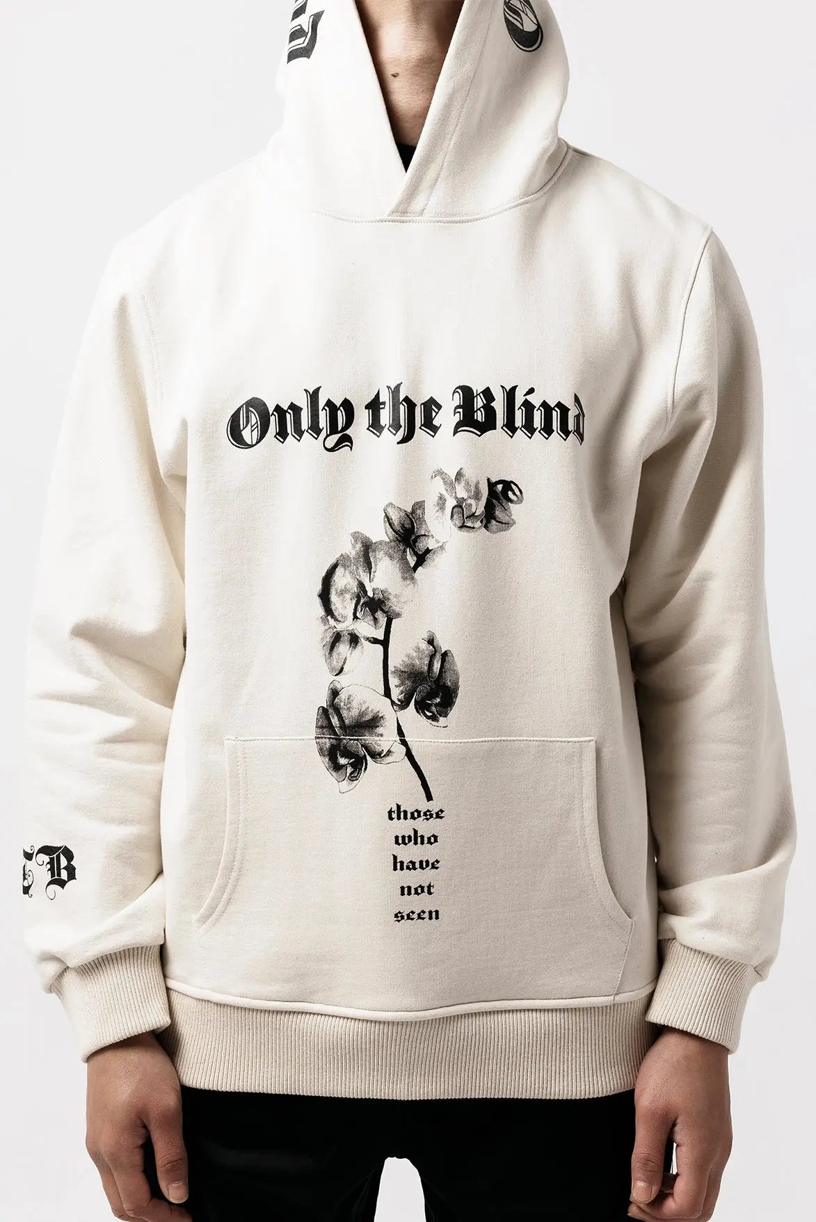 Beige Orchid Sweatshirt - ONLY THE BLIND™