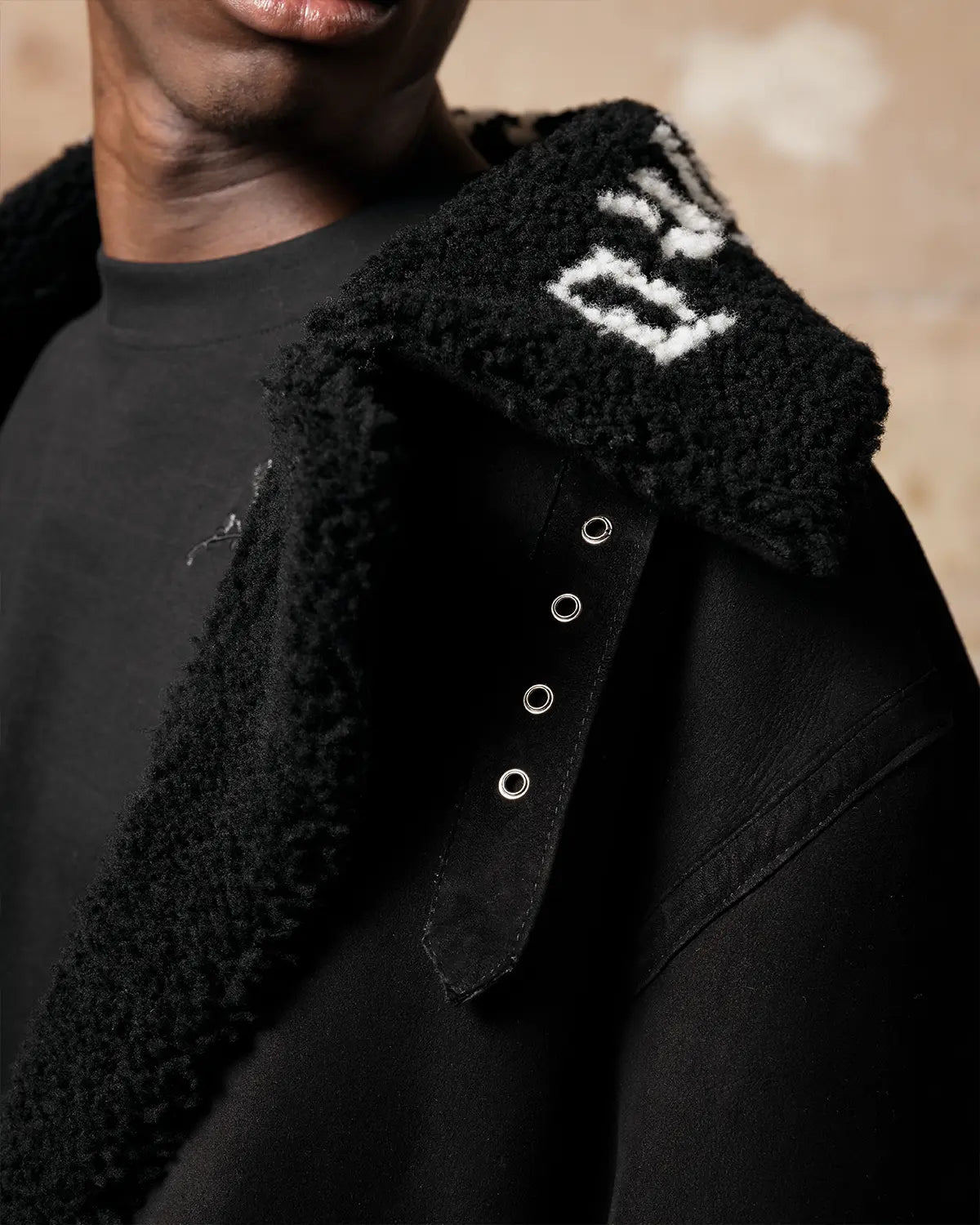 Phantom Aviator Shearling Jacket - ONLY THE BLIND™