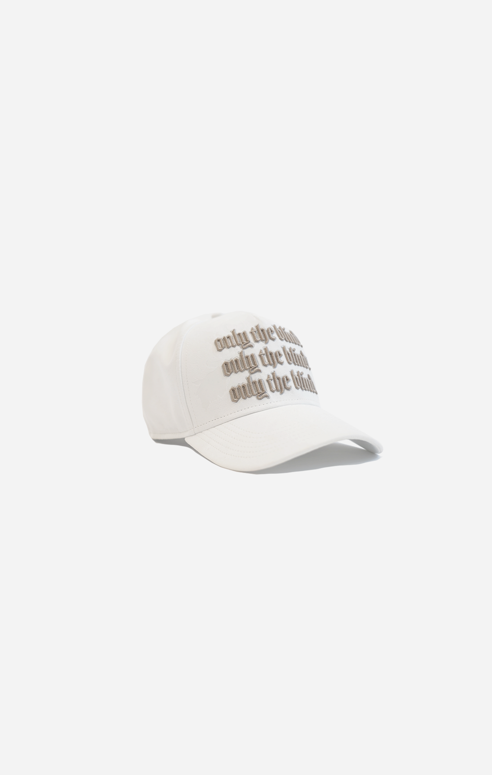 Frozen Beige Suede Cap - ONLY THE BLIND™